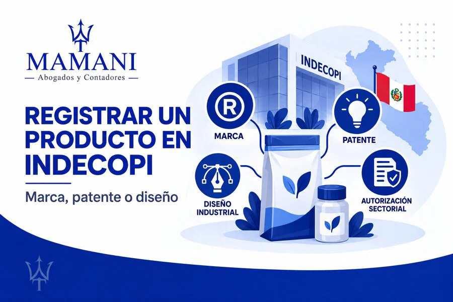 Cómo registrar o proteger un producto ante INDECOPI