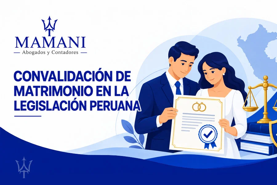 convalidación de matrimonio en la legislación peruana