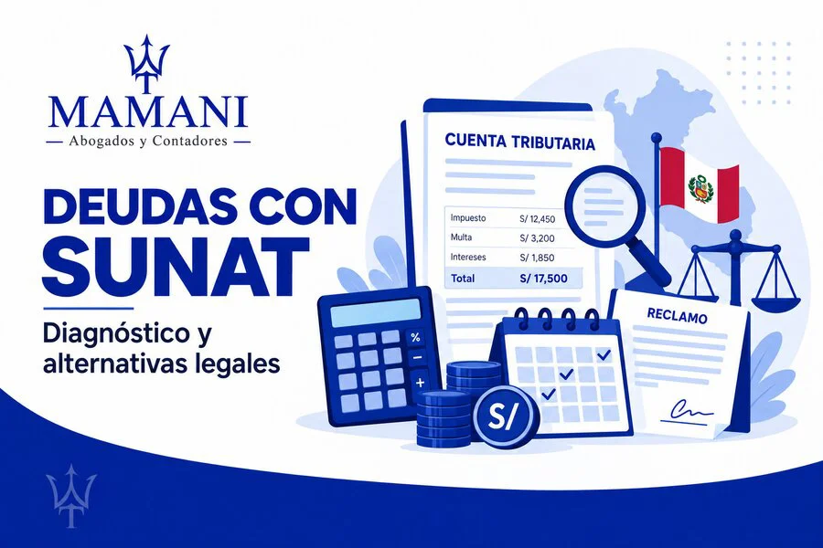 Cómo solucionar deudas con SUNAT
